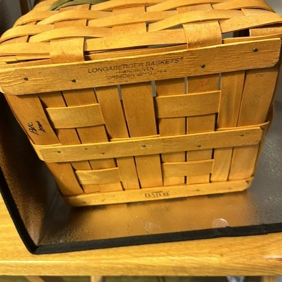Longaberger Christmas collection 2000 edition deck the hall basket,​​